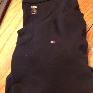 Tommy Hilfiger blue sweater V neck XL